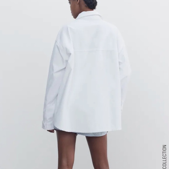 Zara Denim Shirt - Picture 4 of 9